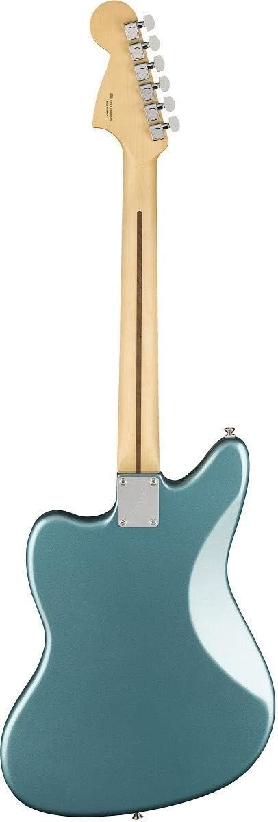 Fender Player Jaguar Electric Guitar, with 2-Year Warranty, Black, Pau Ferro Fingerboard