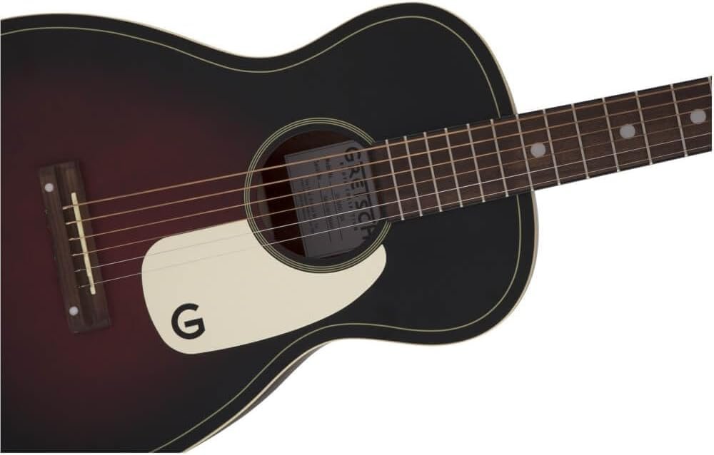 Gretsch G9500 Jim Dandy 24-Inch Scale Flat Top Non-Cutaway Sapele Body 6-String Acoustic Guitar with Black Walnut Fingerboard (Right-Handed, Frontier Stain)