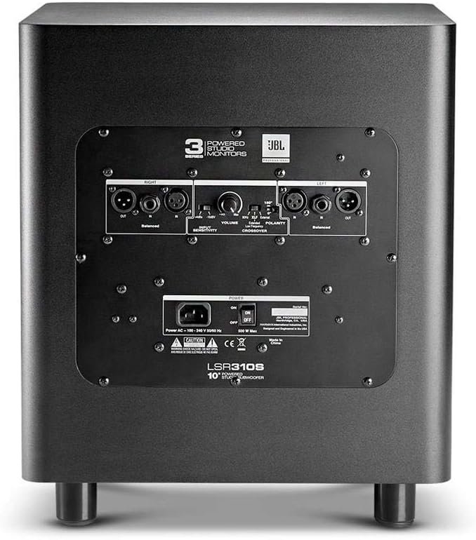 JBL Professional 305P MkII Next-Generation 5-Inch 2-Way Powered Studio Monitor, Sold as Pair, Black