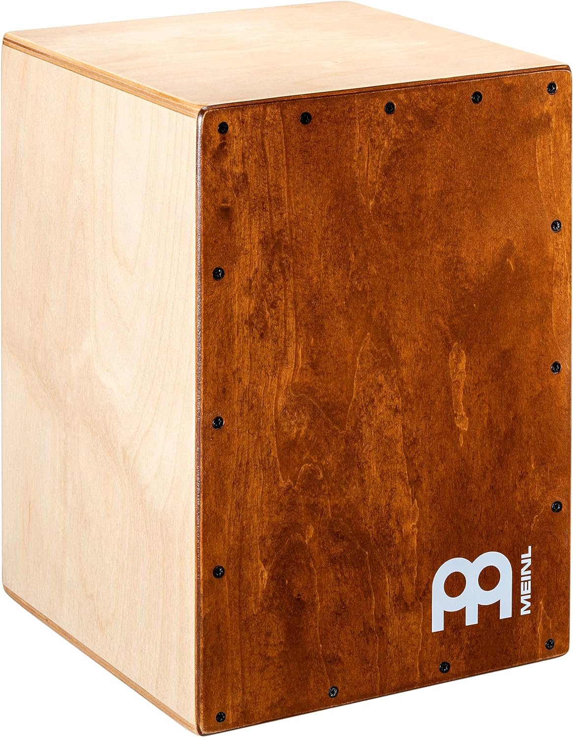 Meinl Percussion Jam Cajon Box Drum with Snare and Bass Tone for Acoustic Music — Made in Europe — Baltic Birch Wood, Play with Your Hands, 2-Year Warranty (JC50LBNT)