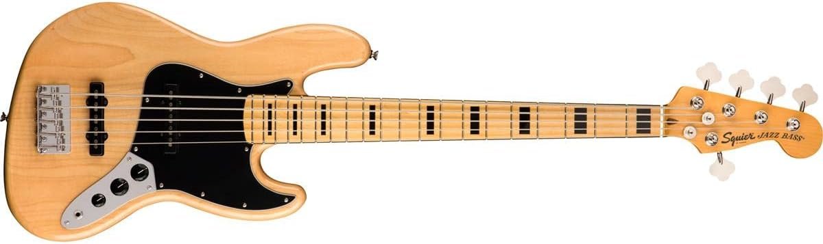 Squier Classic Vibe 70s Jazz Bass, Natural, Maple Fingerboard