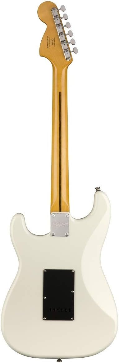 Squier Classic Vibe 70s Stratocaster Electric Guitar, with 2-Year Warranty, Olympic White, Laurel Fingerboard