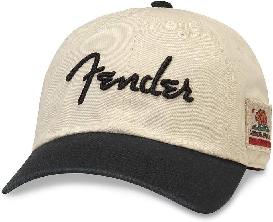 AMERICAN NEEDLE Fender Guitars Officially Licensed Music Adjustable Hat