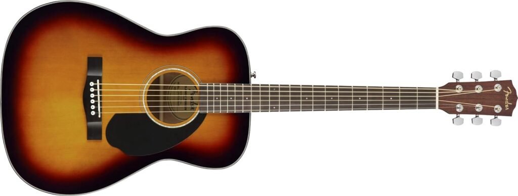 Fender CC-60S Concert Acoustic Guitar, with 2-Year Warranty, 3-Color Sunburst