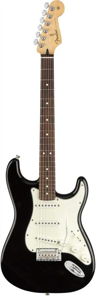 Fender Player Stratocaster HSS Electric Guitar, with 2-Year Warranty, Polar White, Maple Fingerboard
